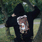 Black Ghost Bookshelf Hoodie