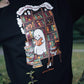 Black Ghost Bookshelf Hoodie