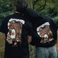 Black Ghost Bookshelf Hoodie