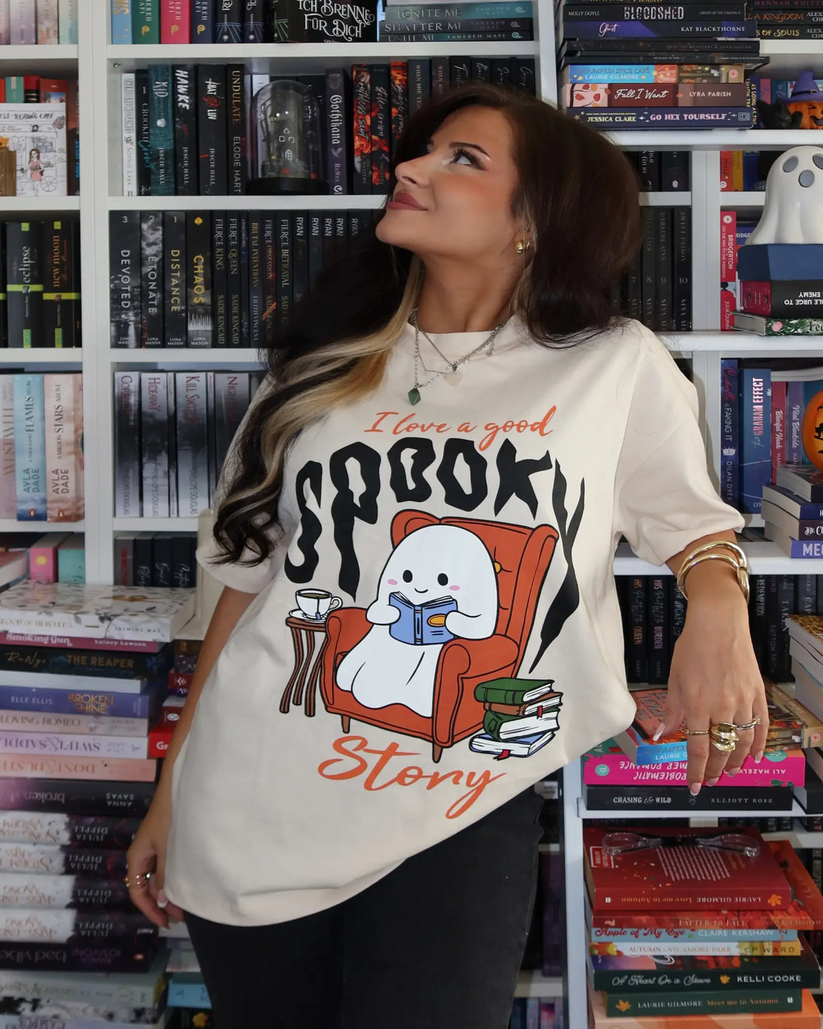 Spooky Oversized Tee - World of Treasure