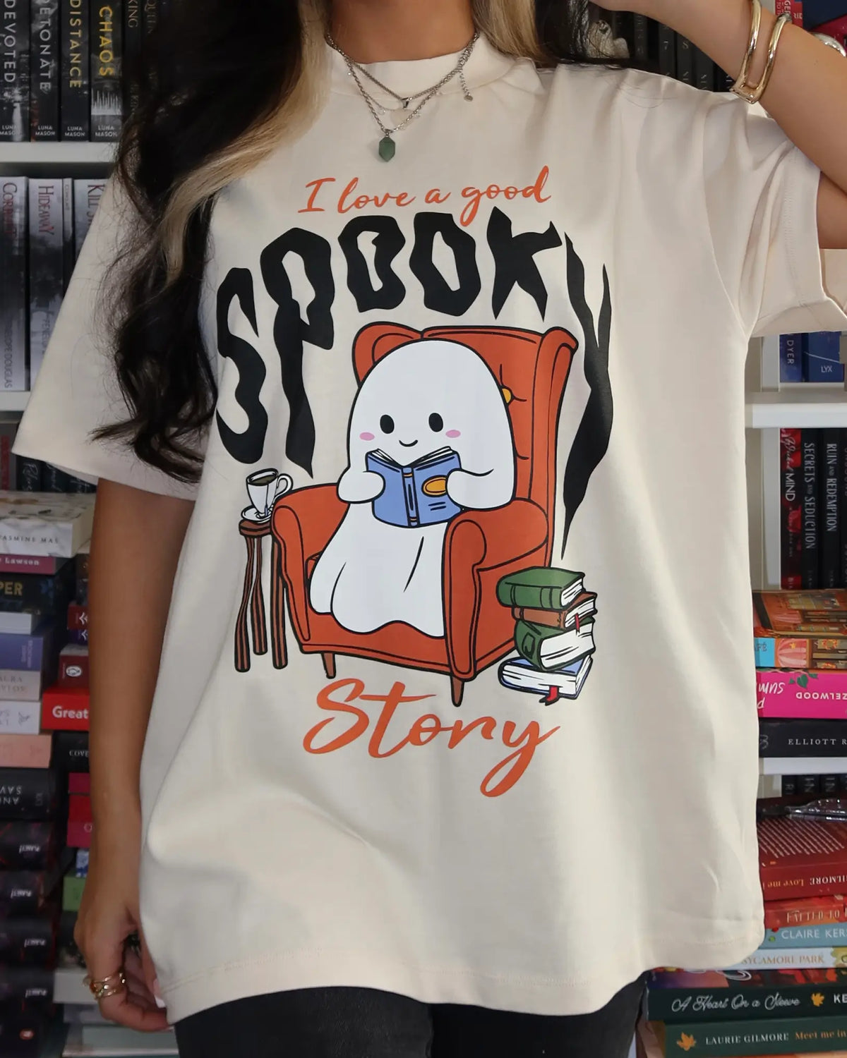 Spooky Oversized Tee - World of Treasure