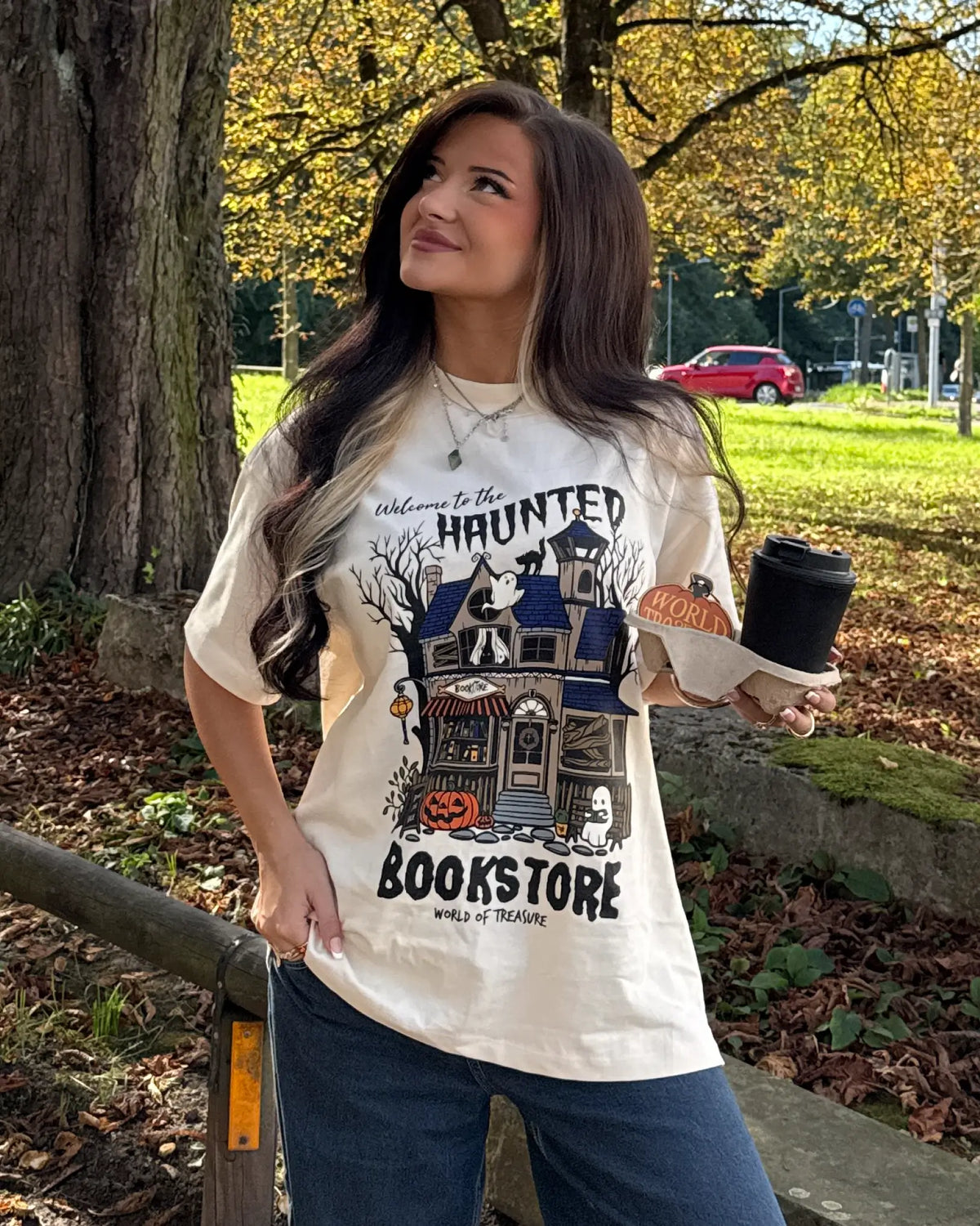 Haunted Oversized Tee - World of Treasure