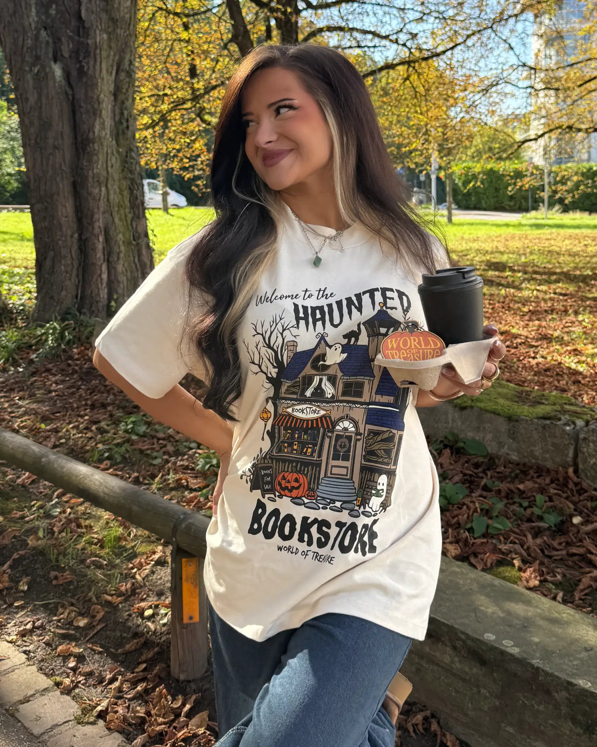 Haunted Oversized Tee - World of Treasure