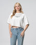 Cropped Tee - Talk bookish to me - World of Treasure