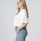 Cropped Tee - Talk bookish to me - World of Treasure