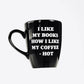 Tasse - Hot Coffee (black) - World of Treasure