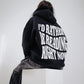 Hoodie - Rather be reading (black) - World of Treasure