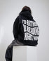 Hoodie - Rather be reading (black) - World of Treasure