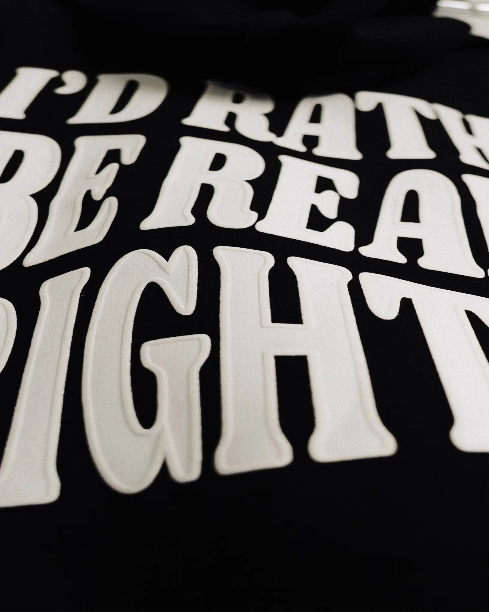 Hoodie - Rather be reading (black) - World of Treasure