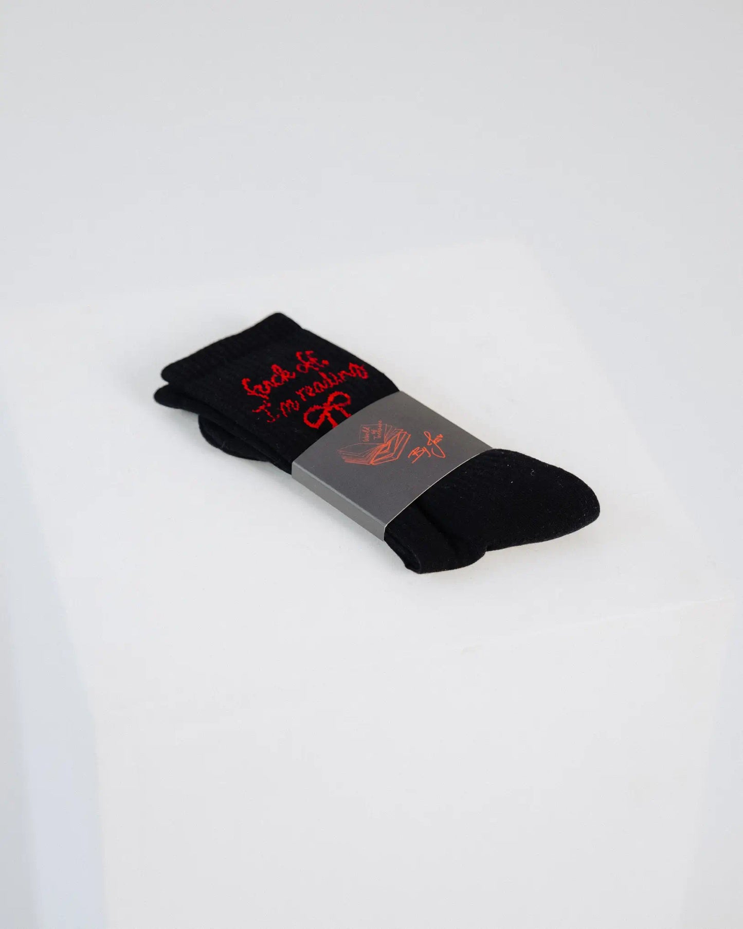 Socken - fuck off (black) - World of Treasure