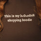 Brown Bookshopping Hoodie