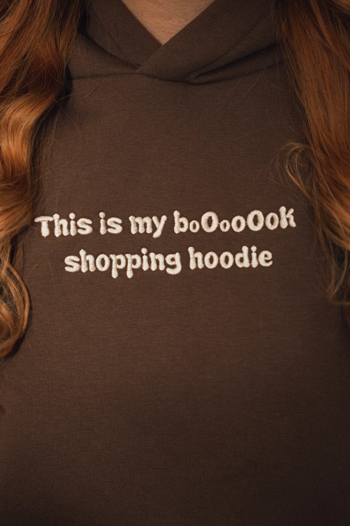 Brown Bookshopping Hoodie