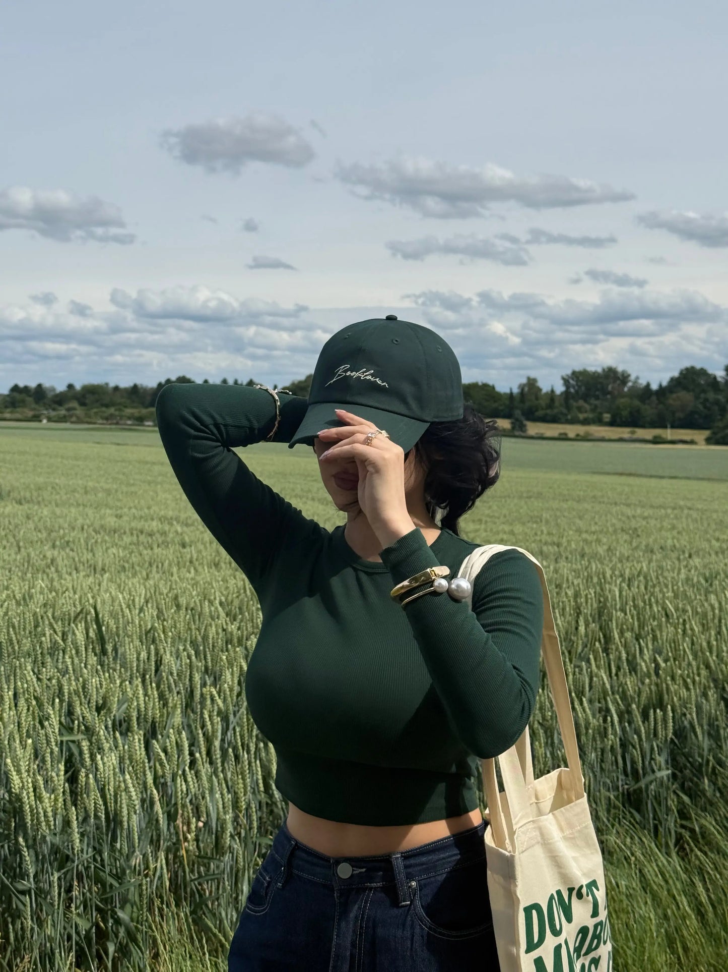 Booklover Cap Green