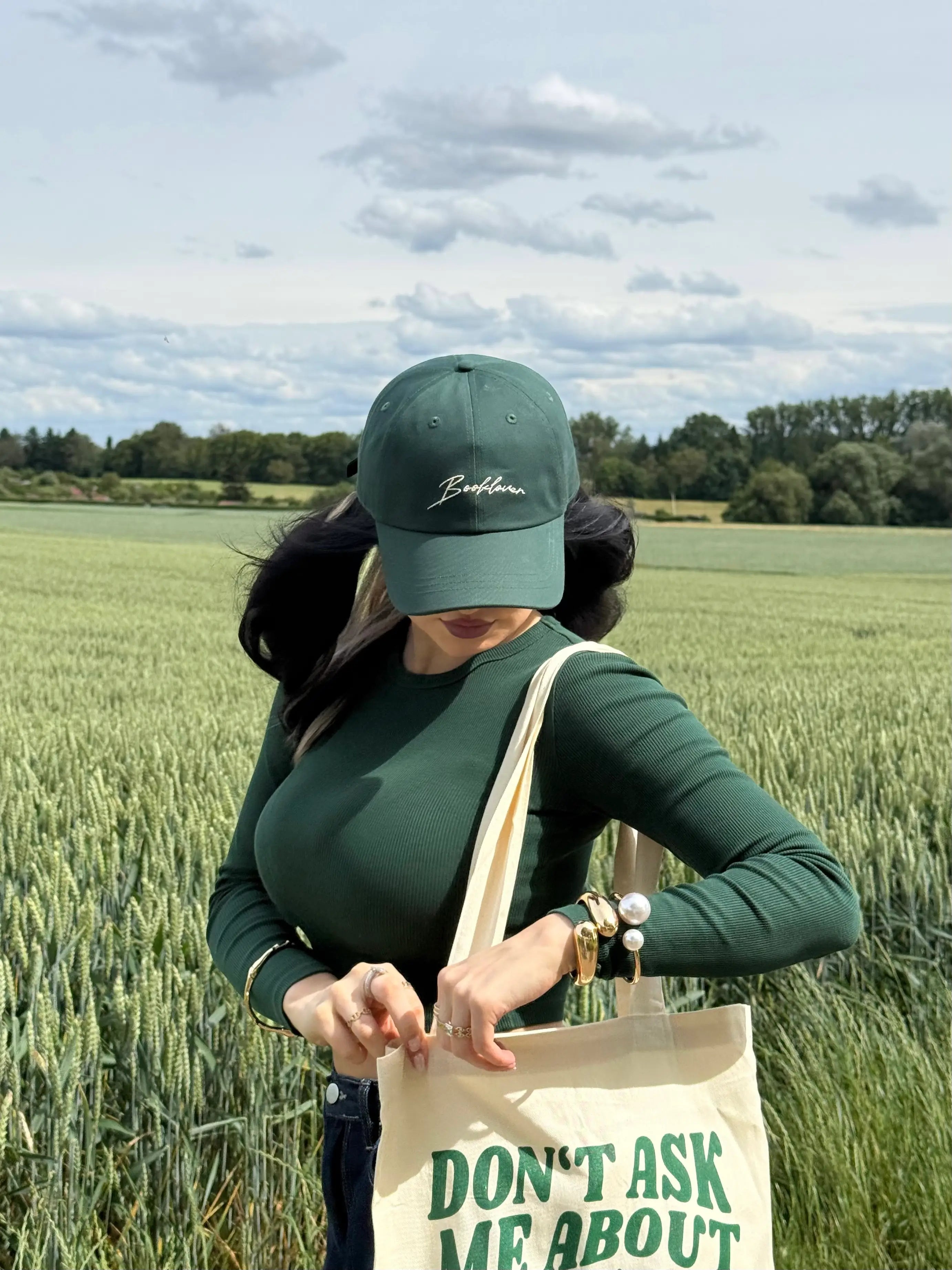 Booklover Cap Green