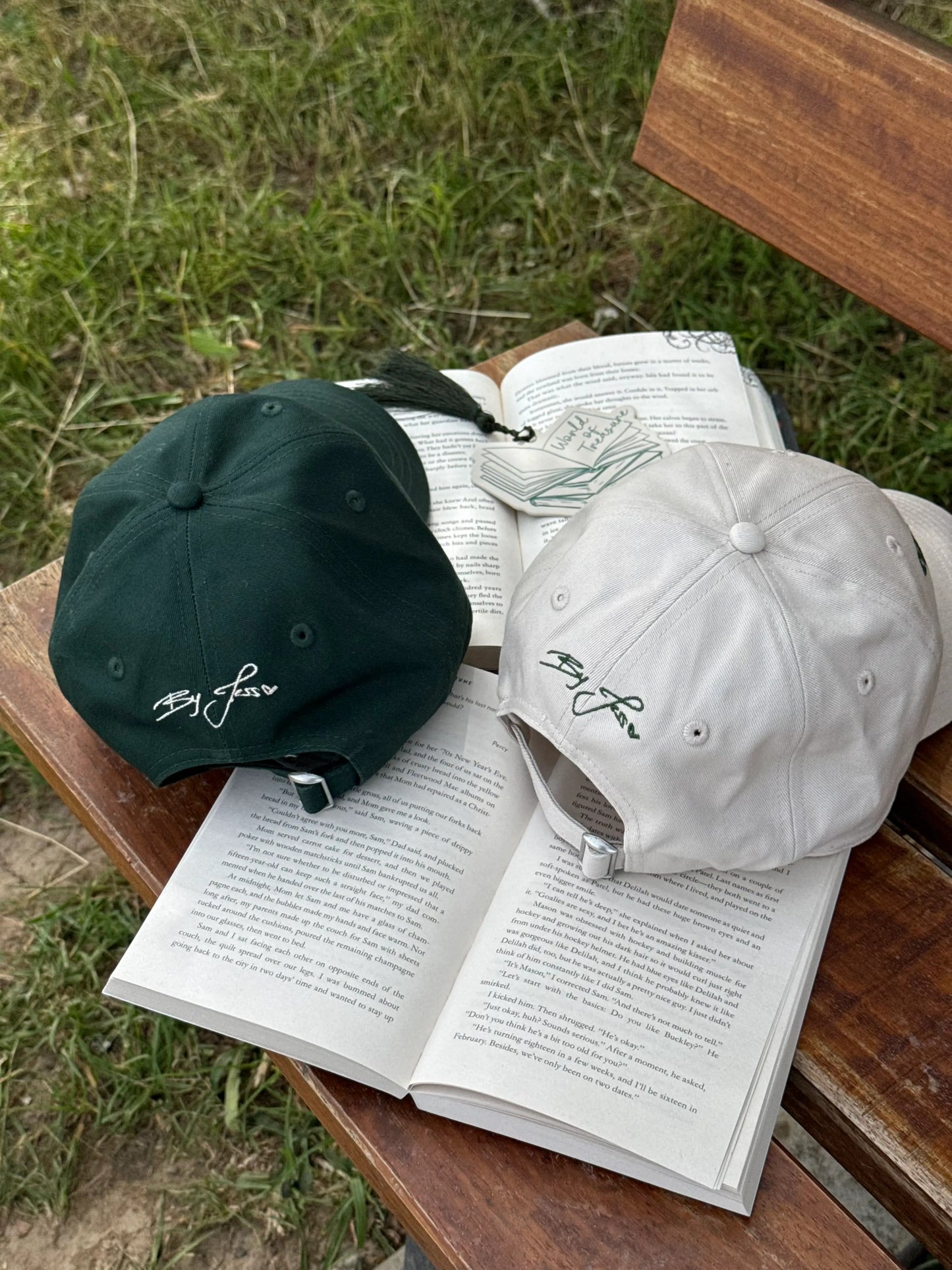 Booklover Cap Green