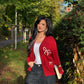 Cardigan red - Reading makes you hotter