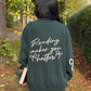 Cardigan green - Reading makes you hotter