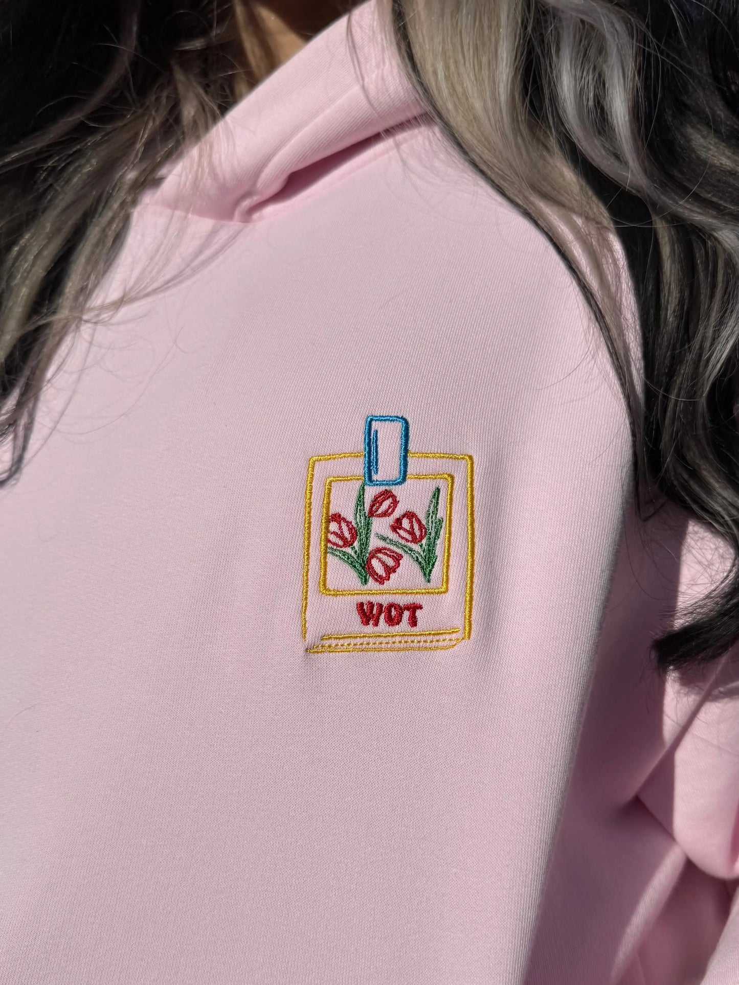 Hoodie - Buy me books pink